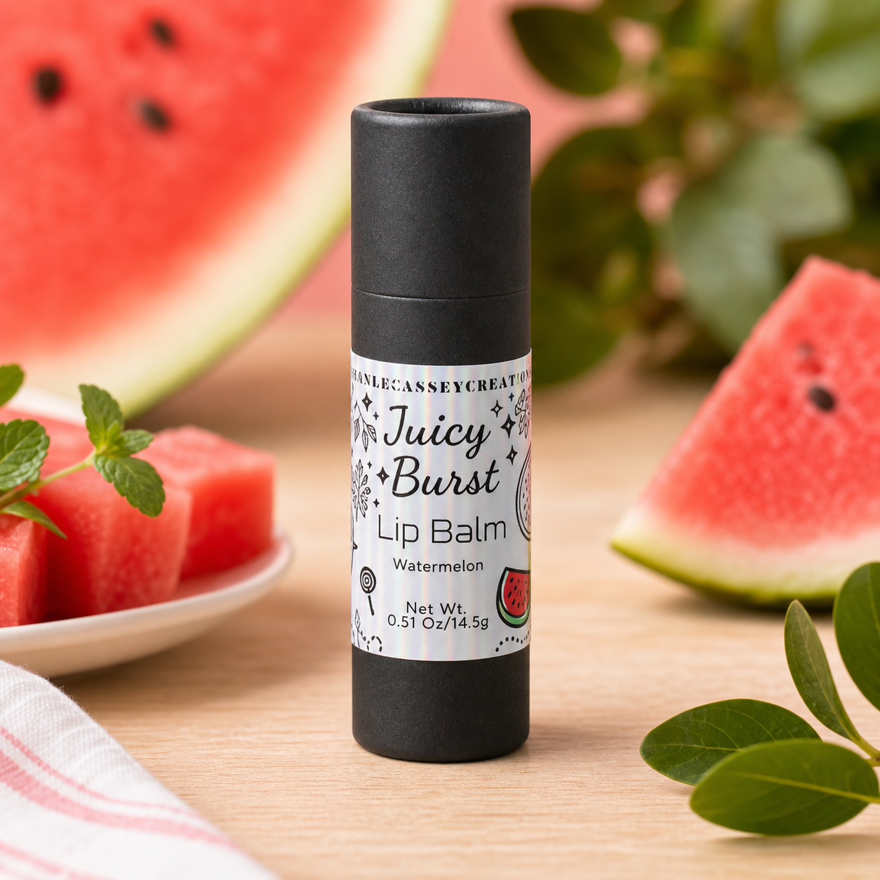 Watermelon Lip Balm — Juicy summer lip ritual